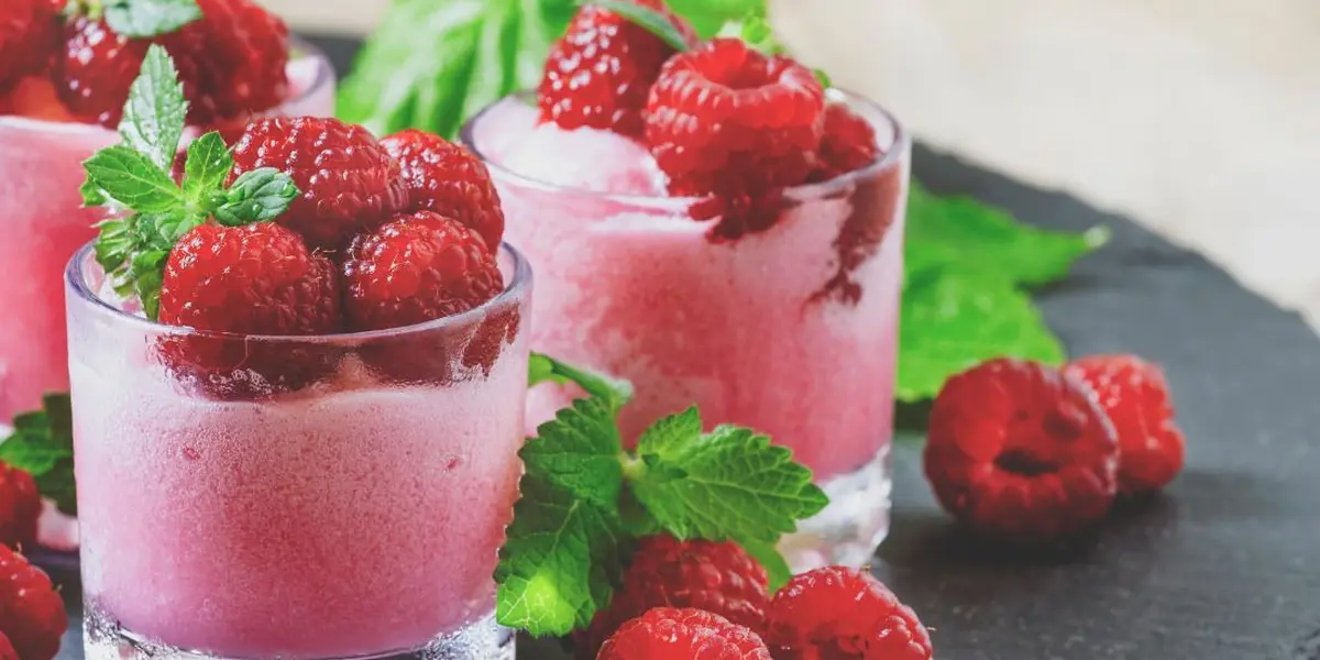 Les granités : recette d'un granité aux framboises