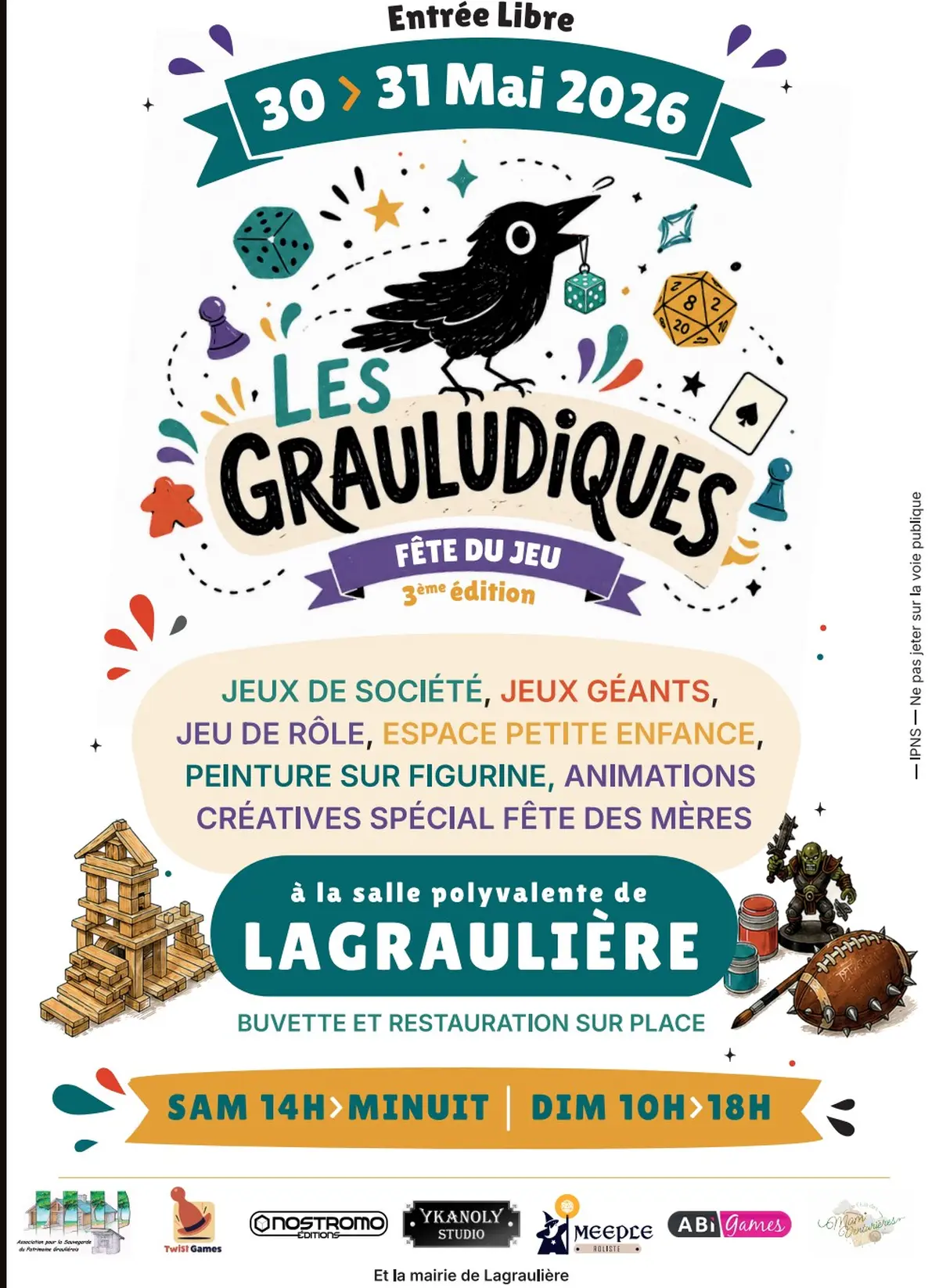 Les Grauludiques : Fête du jeu