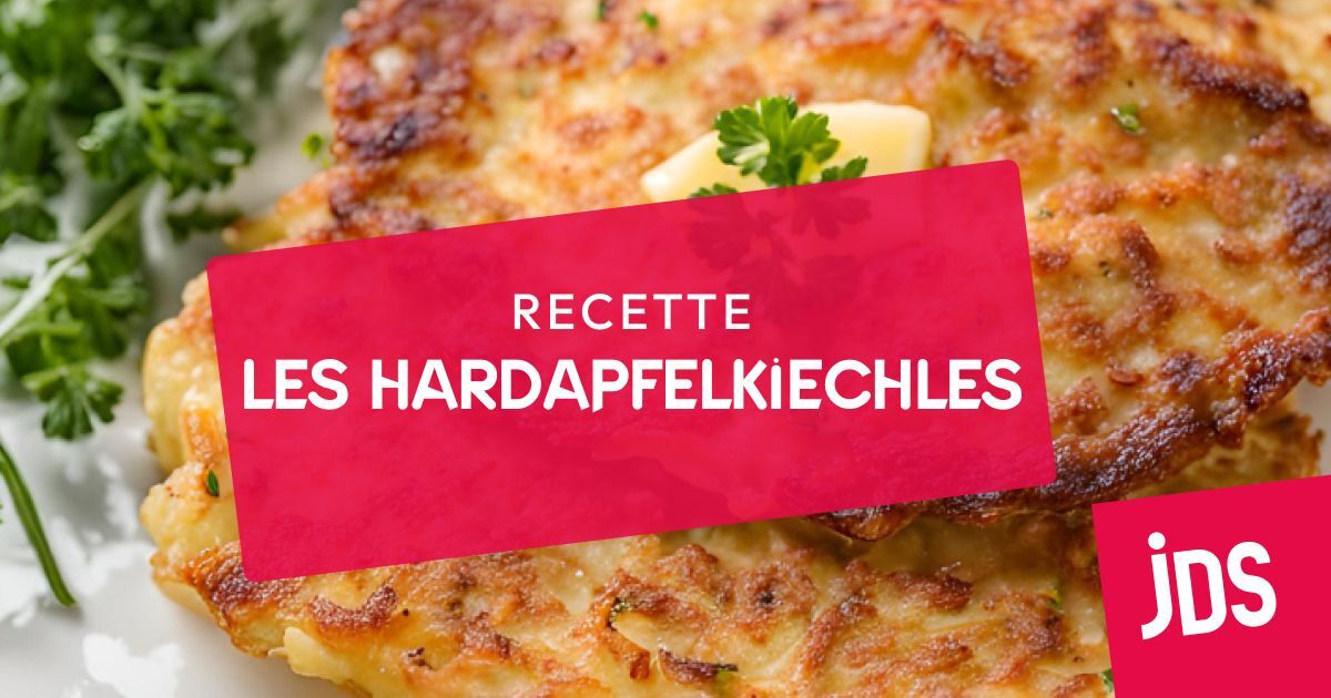 Recette des galettes de pommes de terre à l'alsacienne