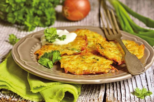 Recette des galettes de pommes de terre à l'alsacienne