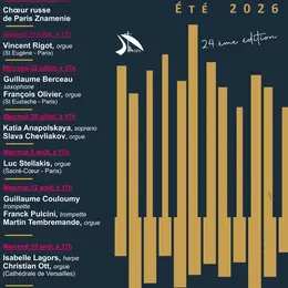 Les Heures d'Orgue 2026