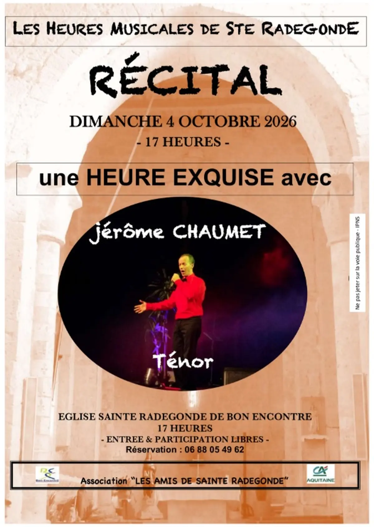 Les heures musicales de Sainte-Radegonde