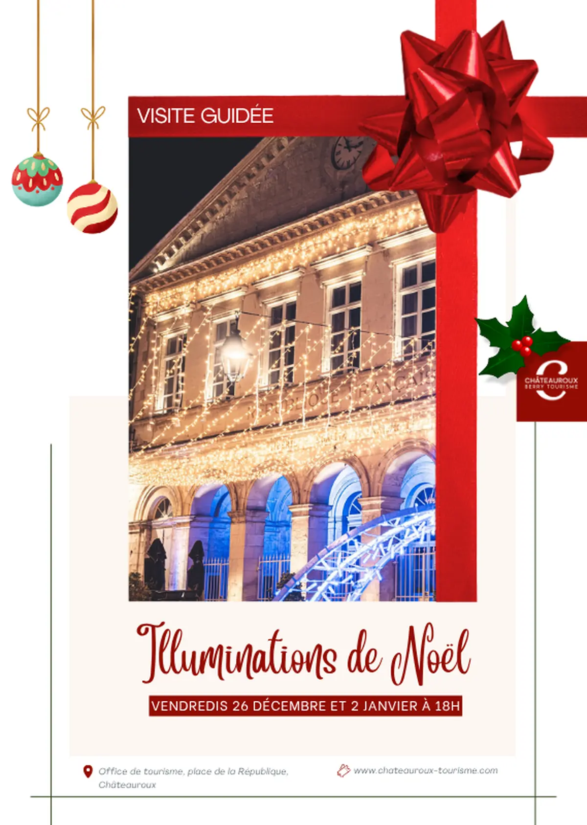 Les illuminations de Noël