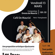 Les Inattendus du Conservatoire : Musiques slaves et tsiganes Café de Maurizi