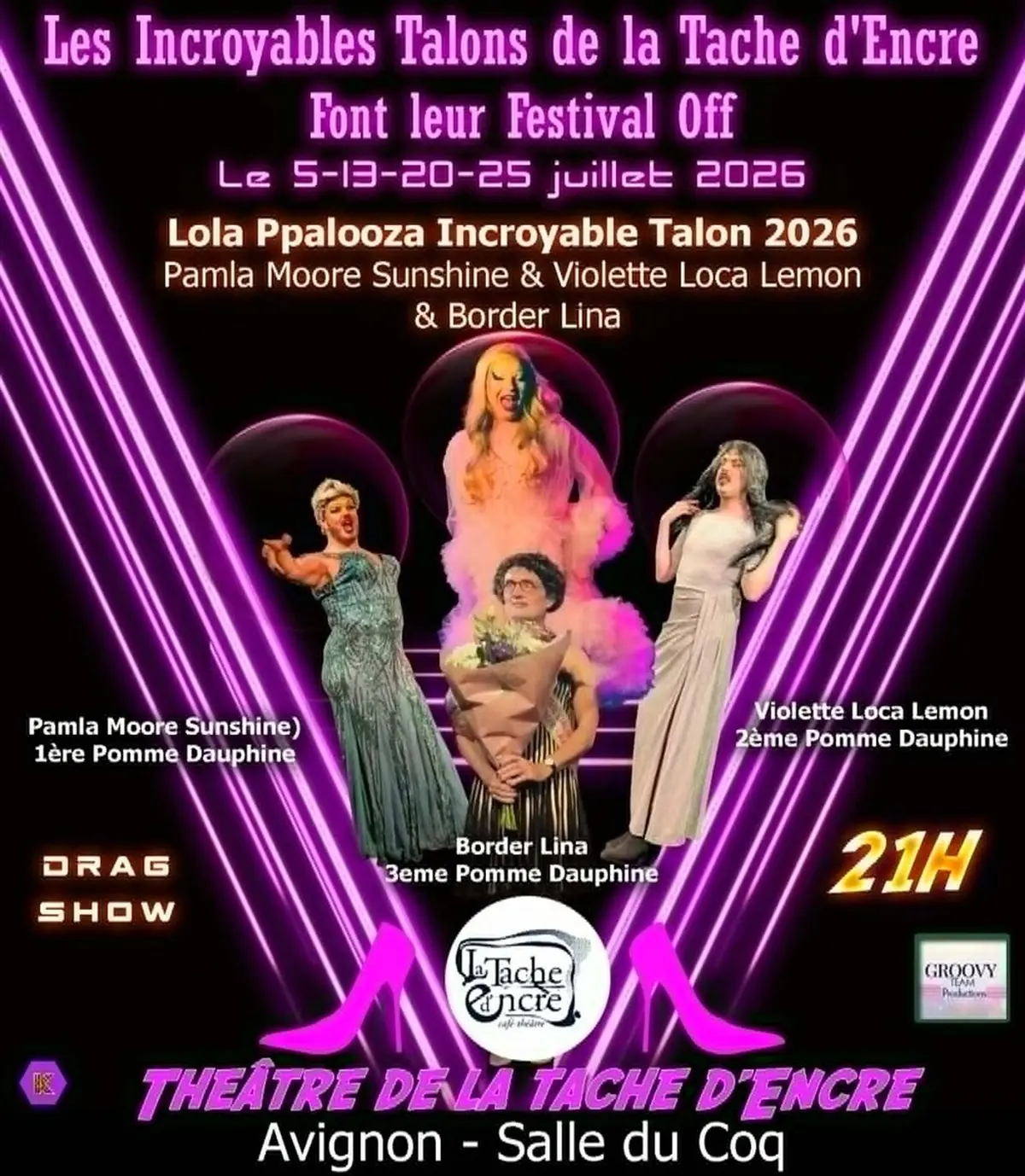 Les Incroyables Talons font leur Festival d'Avignon !