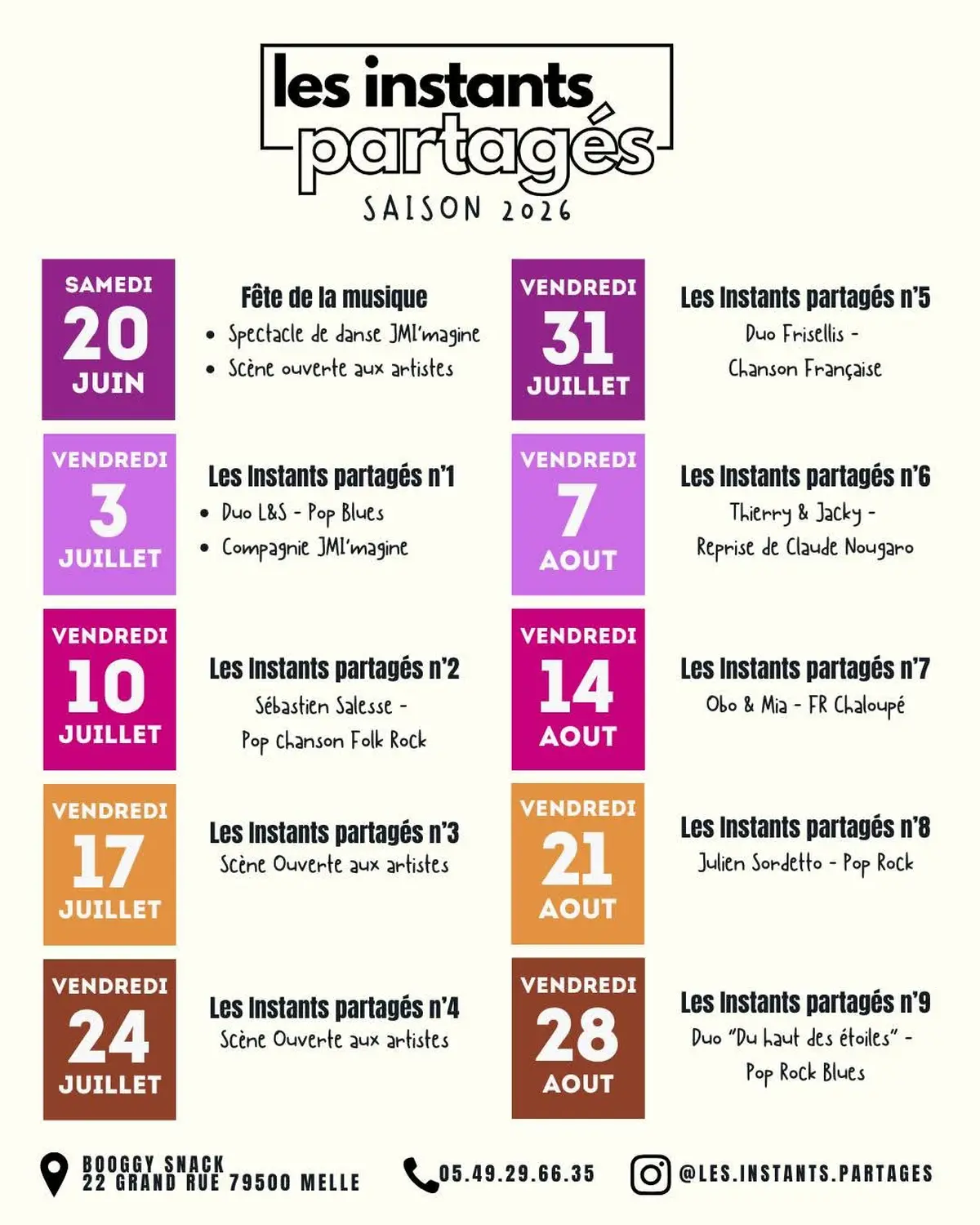 Les Instants Partagés · JMI'MAGINE
