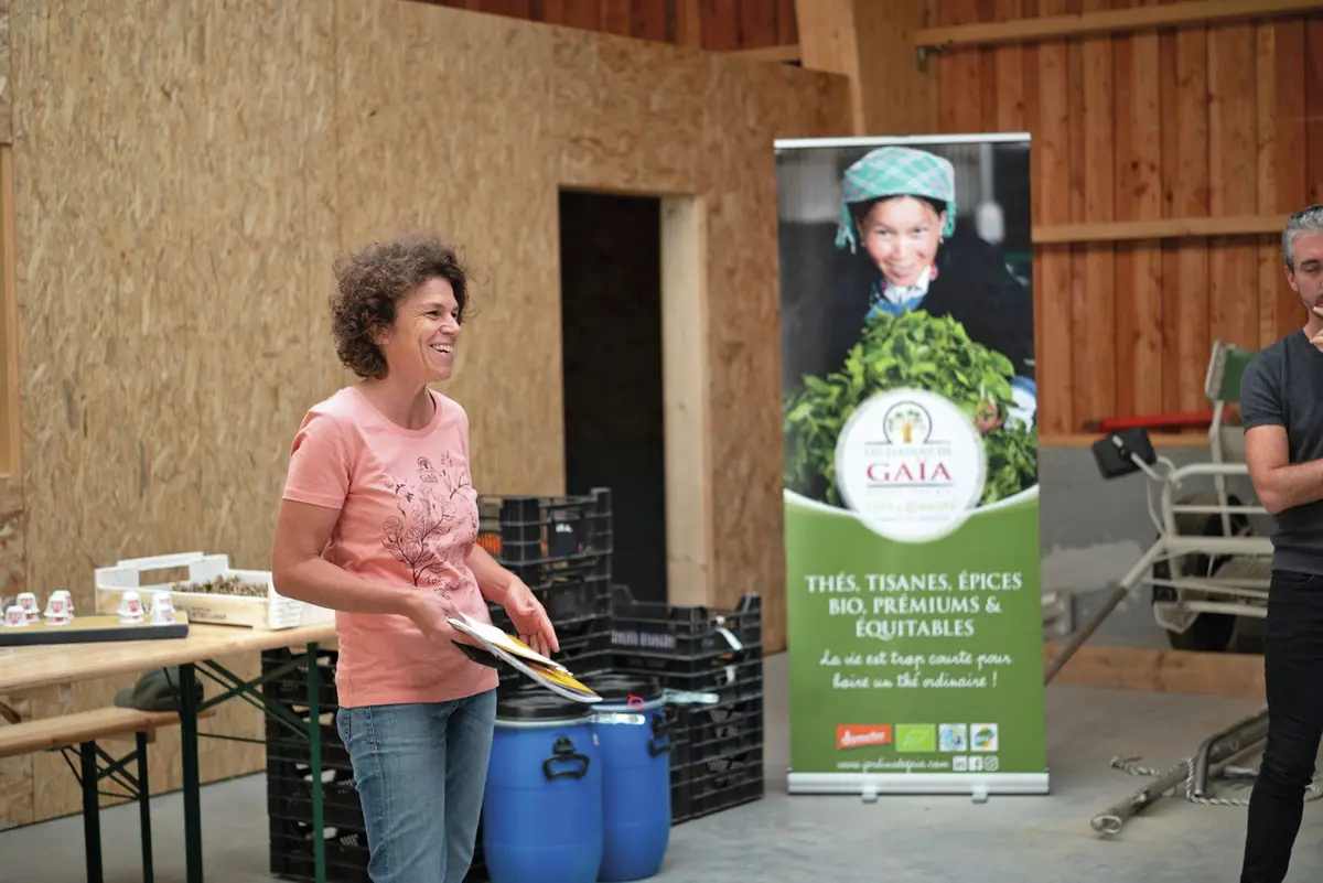 Cassandre Maury, la directrice des Jardins de Gaïa