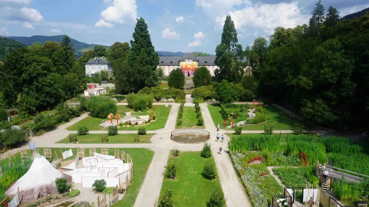 Les jardins originaux du parc de Wesserling