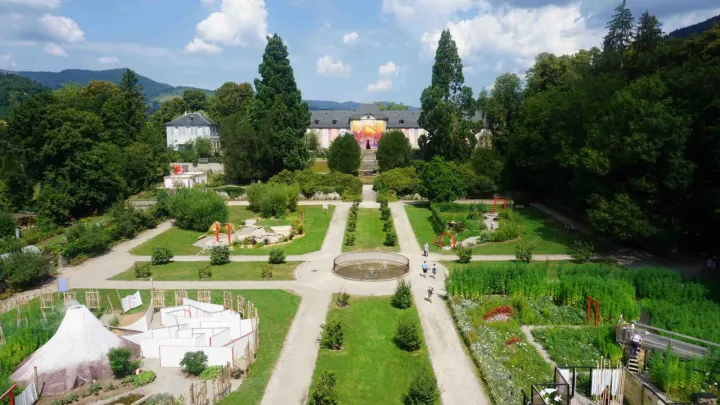 Les jardins originaux du parc de Wesserling