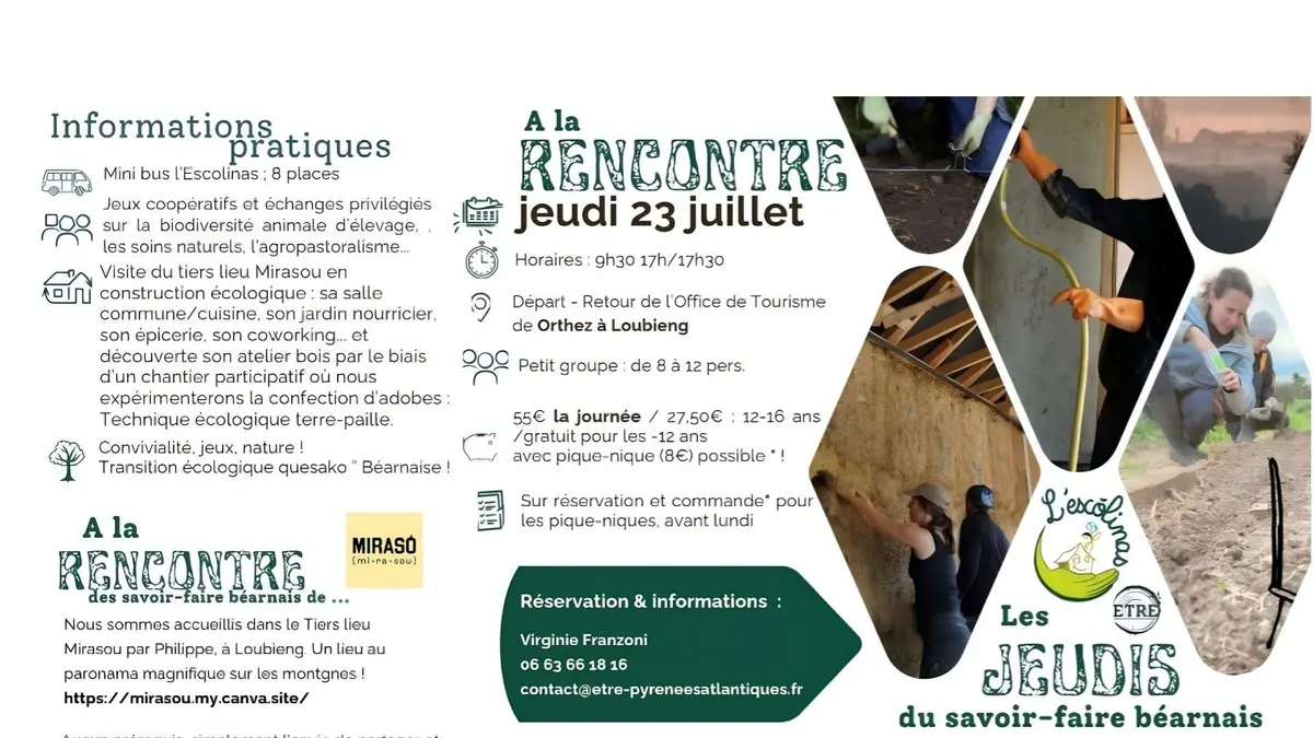 Les jeudis du savoir faire Béarnais