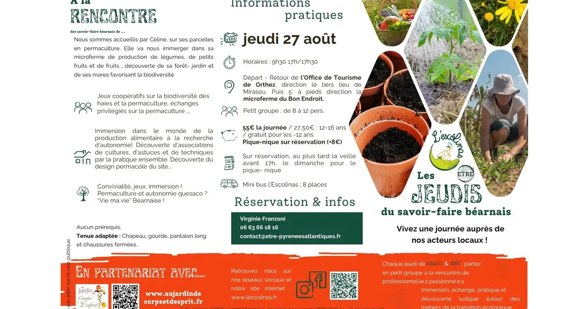 Les Jeudis du savoir-faire béarnais