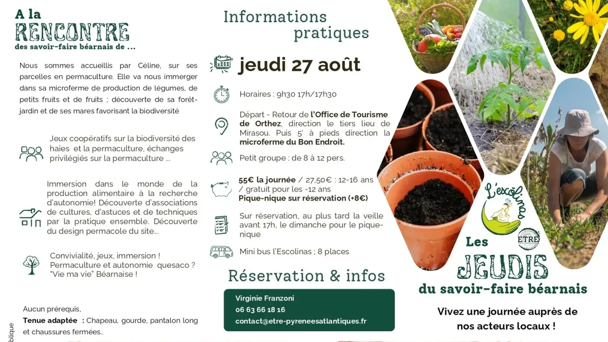 Les jeudis du savoir faire Béarnais