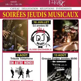 Les jeudis musicaux - Domaine Croix de Félix