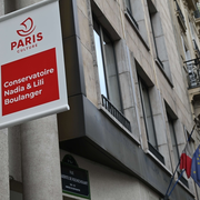 Les jeunes pianistes du conservatoire au piano