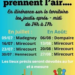 Les jeux prennent l'air