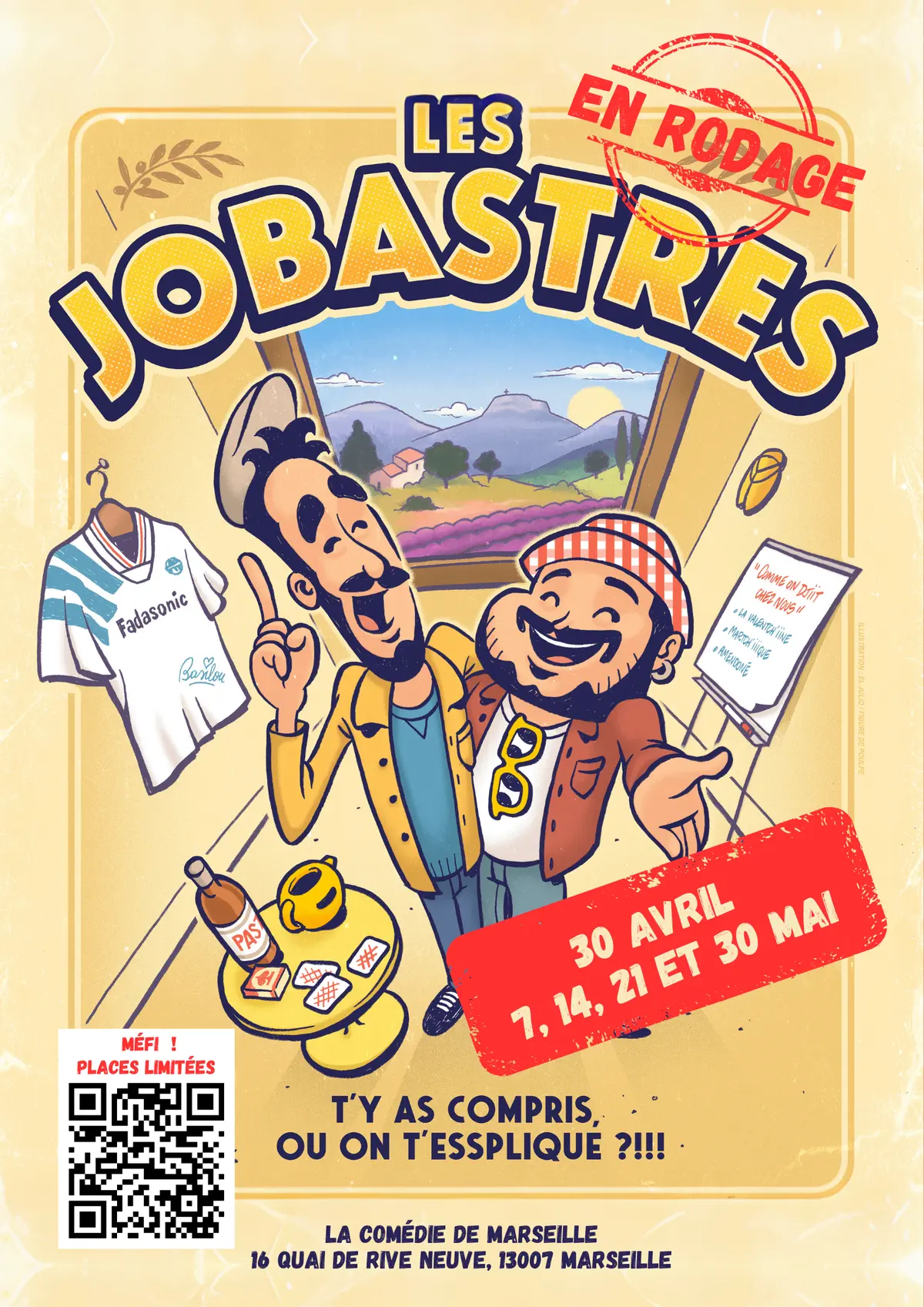 Les Jobastres en rodage