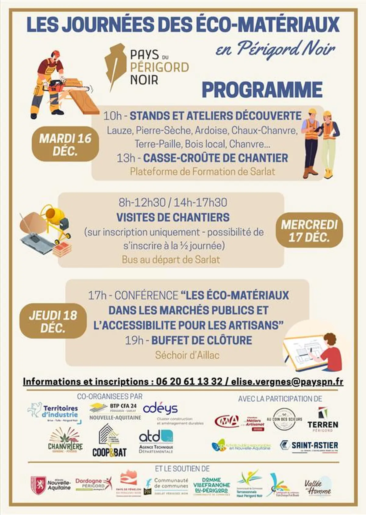 Les journées des éco-matériaux en Périgord Noir