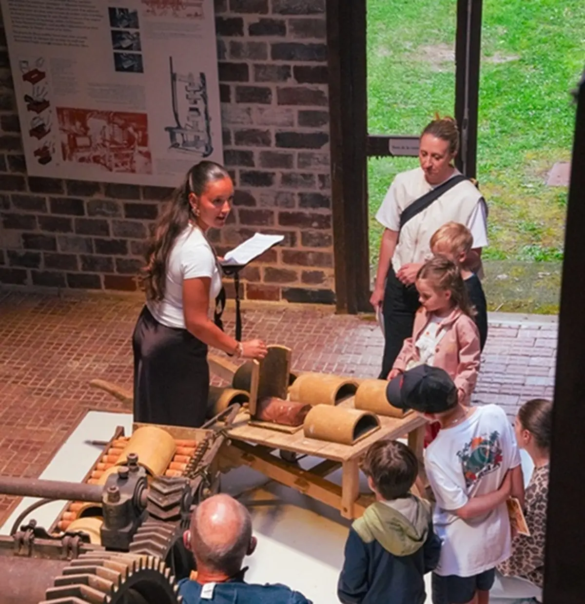 Les journées européennes du patrimoine à la maison de la brique