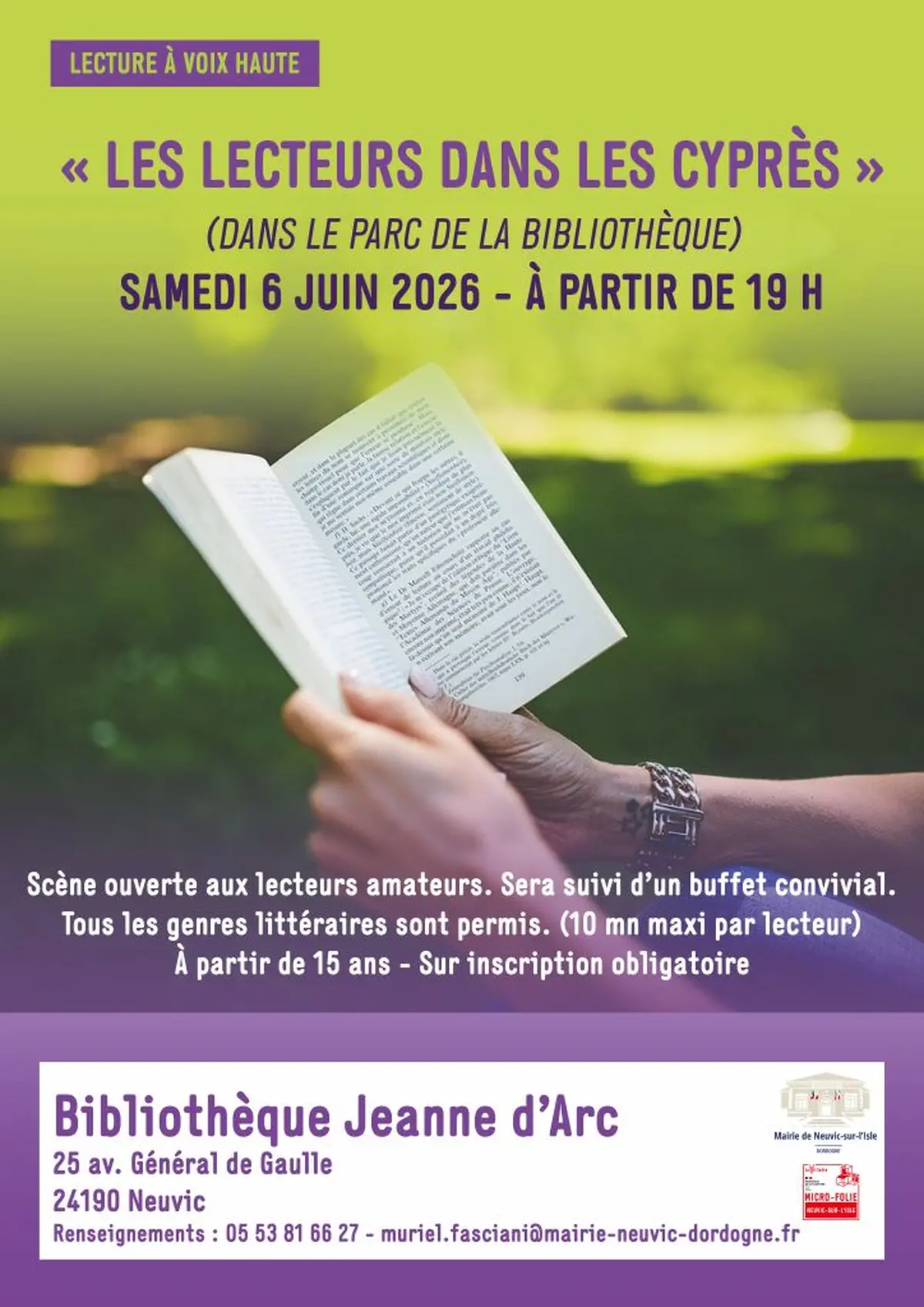 Les Lecteurs dans les Cyprès