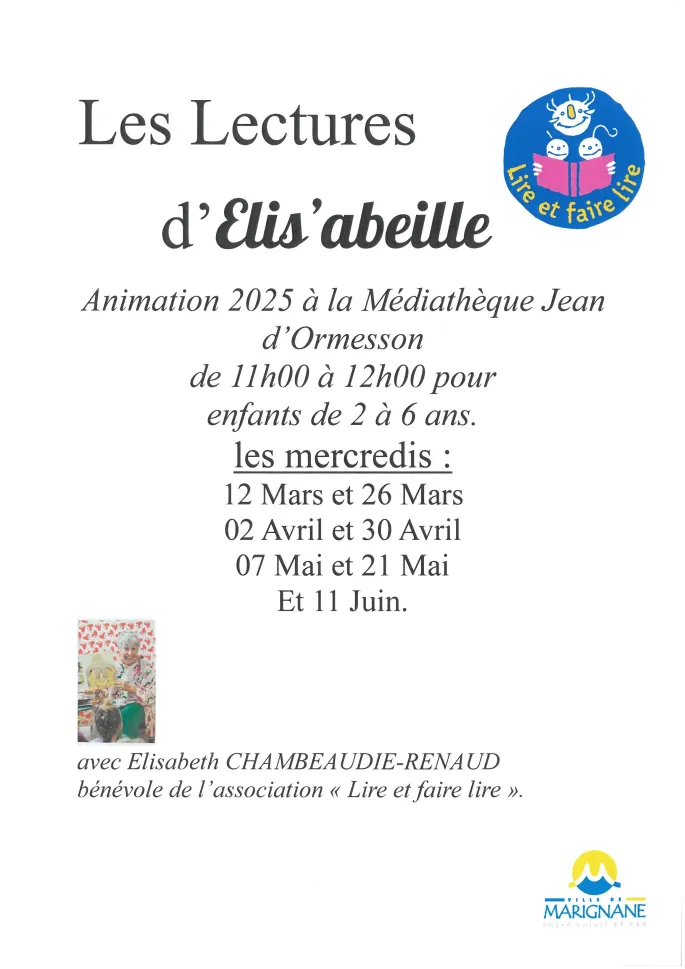 Les lecture d'Elis'abeille