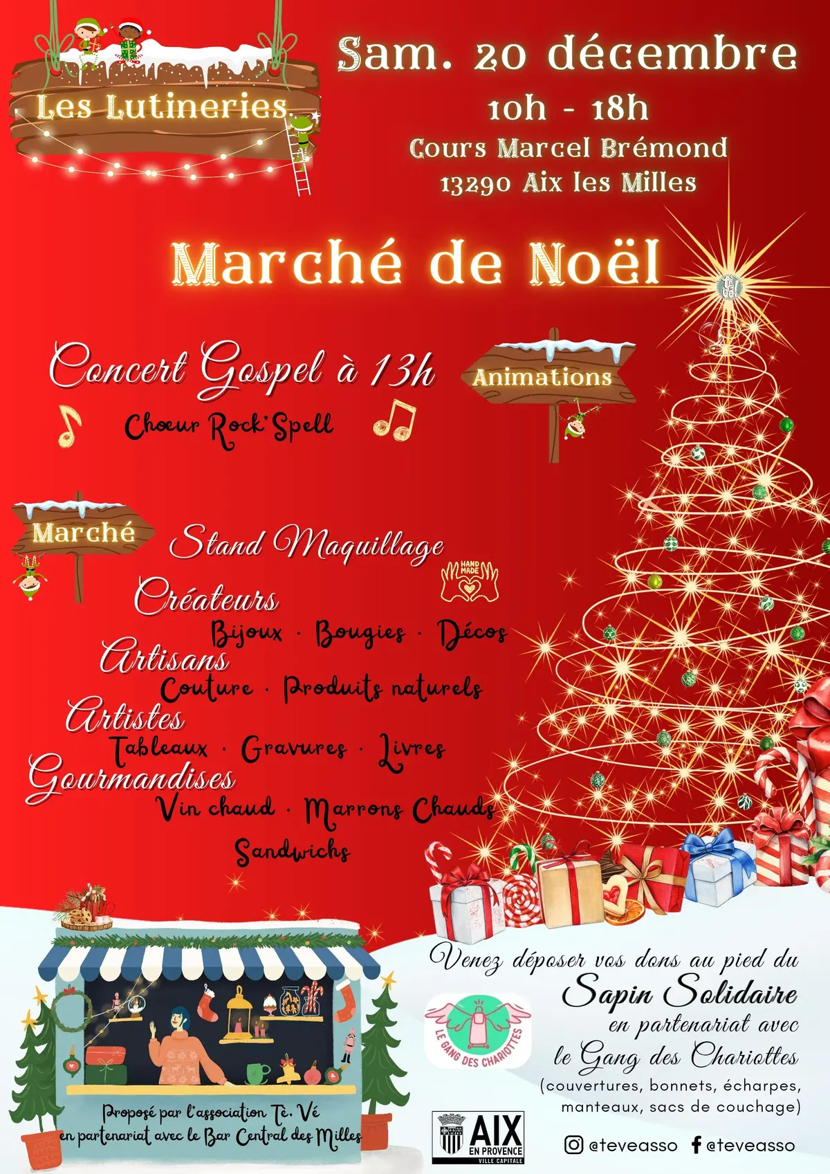 Les Lutineries Marché de Noël