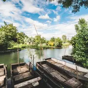 Les Marais de Bourges en barque