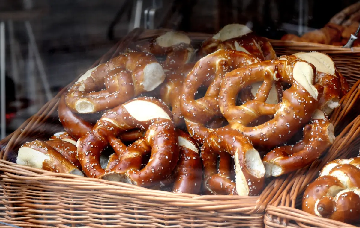 De bons bretzels à déguster
