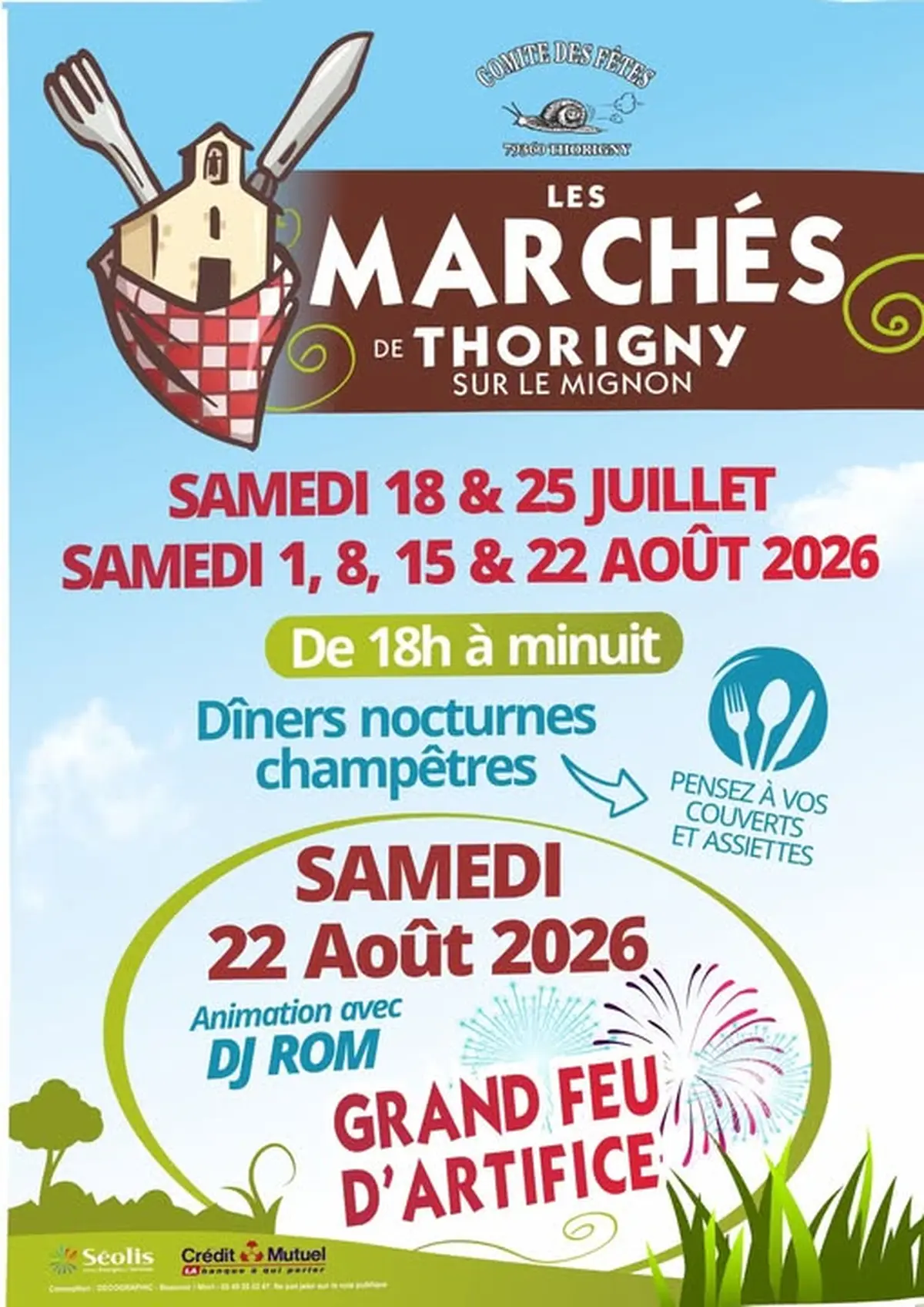 Les marchés de Thorigny-sur-le-Mignon