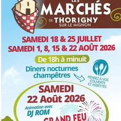 Les marchés de Thorigny-sur-le-Mignon