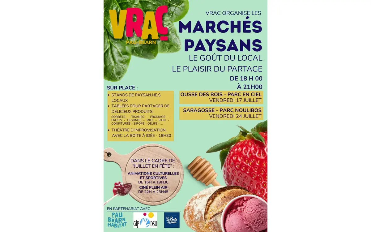 Les marchés paysans de VRAC