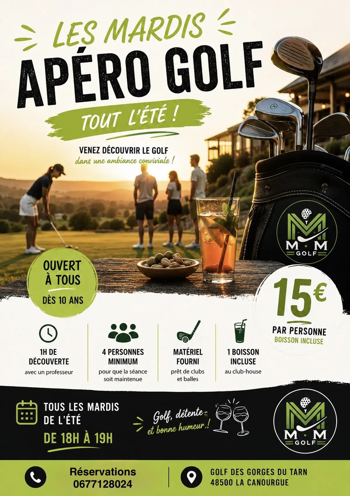 Les Mardis Apéro Golf
