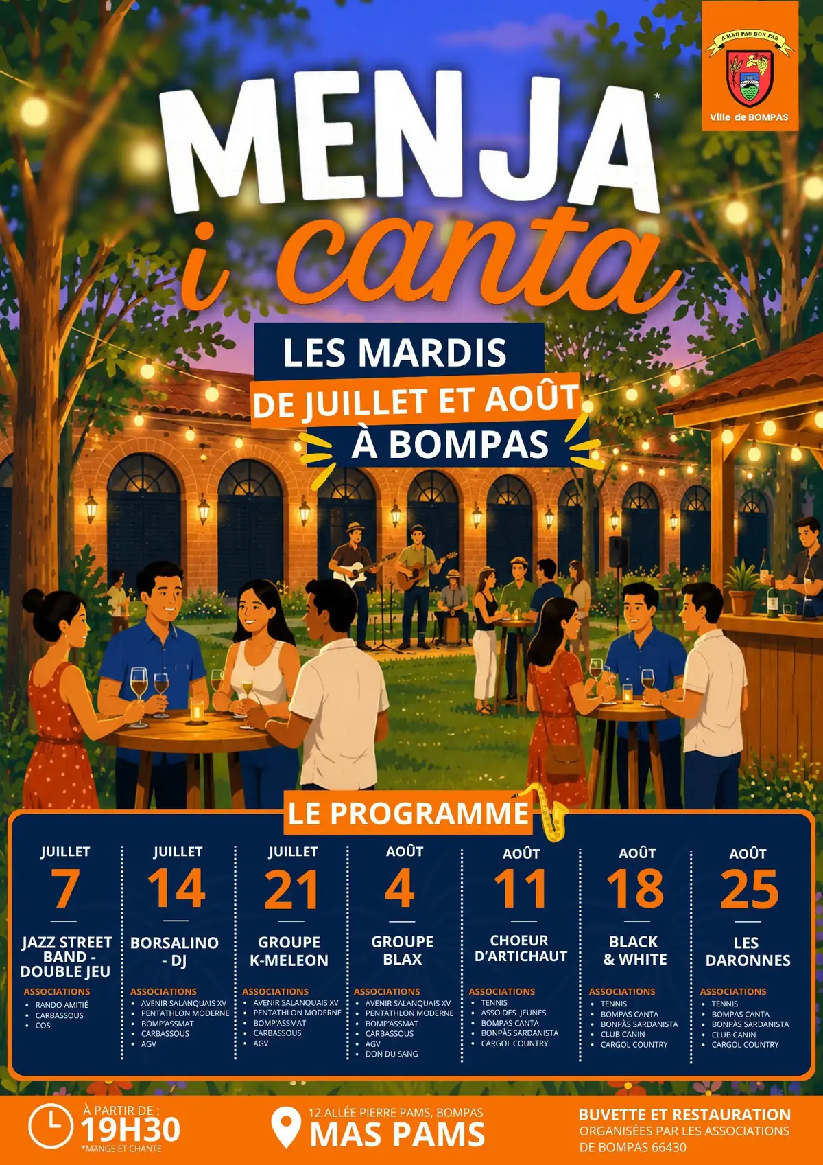 Les Mardis De Bompas Menja I Canta