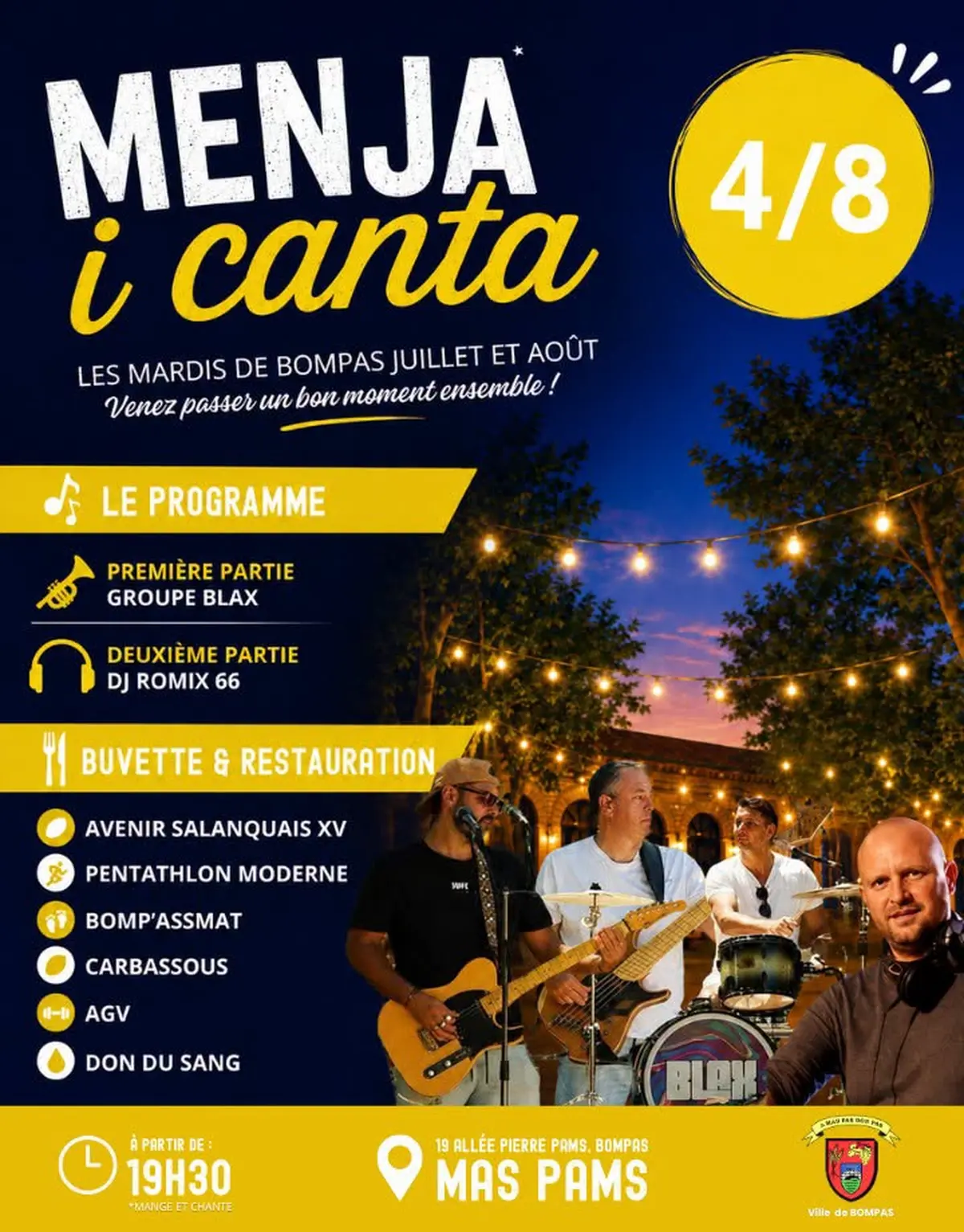 Les Mardis De Bompas Menja I Canta