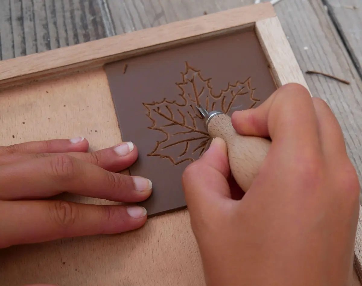 Les mardis de l'été «Cartes postales en linogravure»