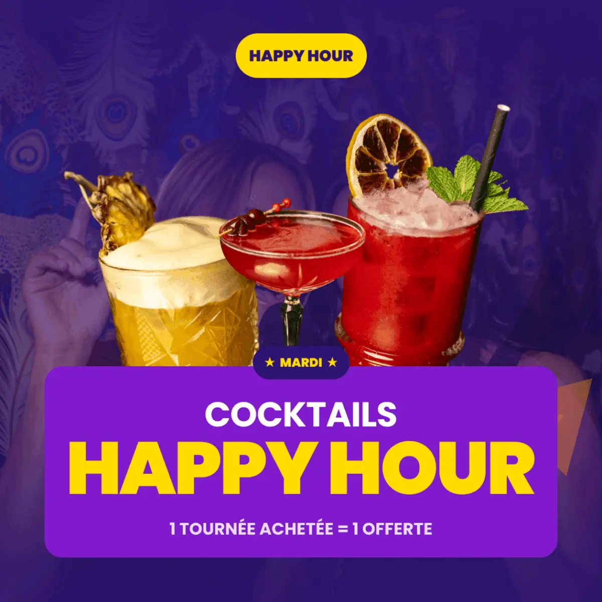 Les mardis happy hour de Back to Bac