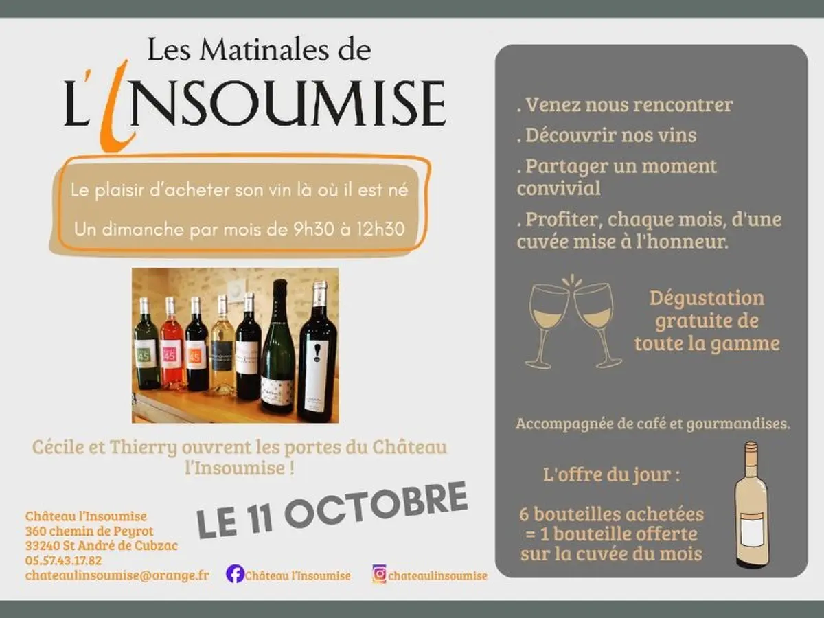 Les matinales de l'Insoumise