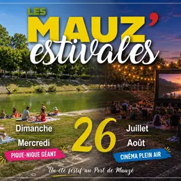Les Mauz’Estivales : Cinéma en plein air à Mauzé-sur-le-Mignon