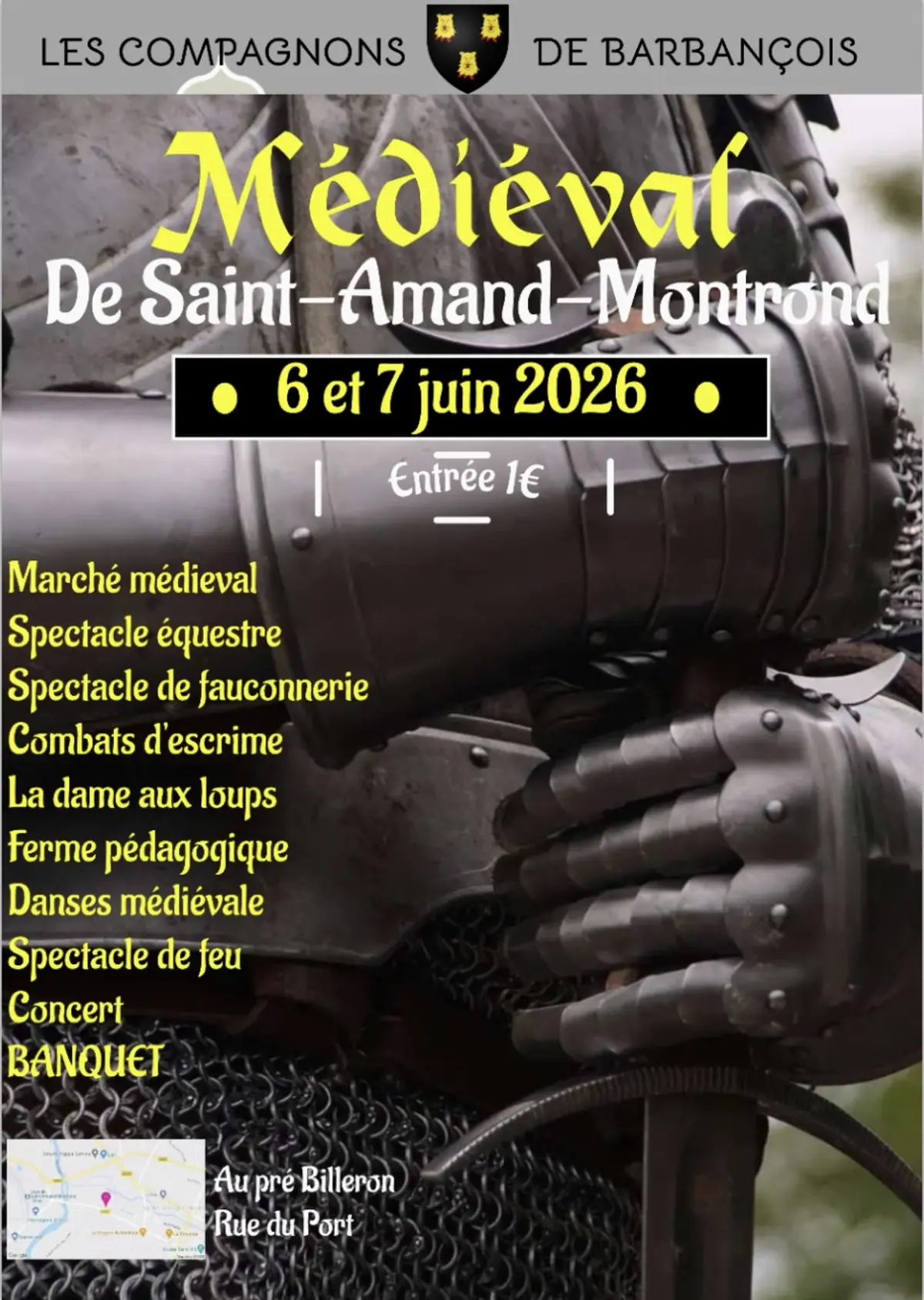 Les Médiévales de Saint-Amand-Montrond