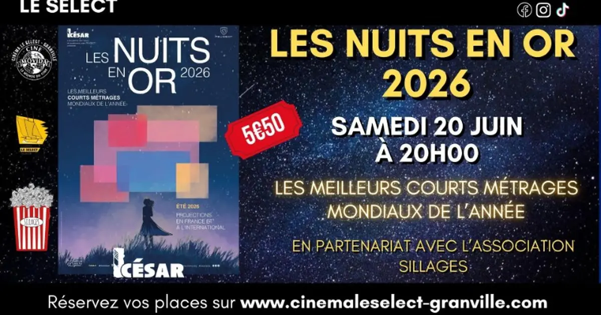 Les meilleurs courts-métrages du monde: Les nuits en or 2026