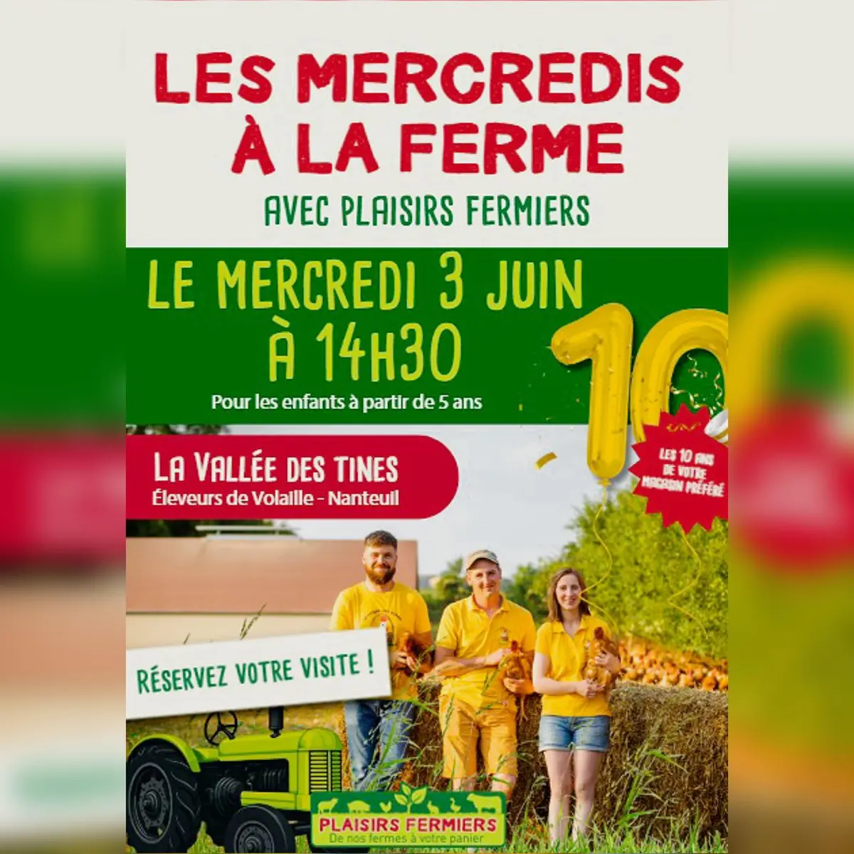 Les mercredis à la ferme