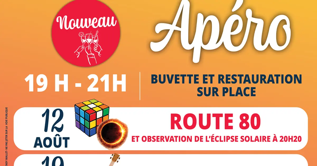 Les mercredis apéro