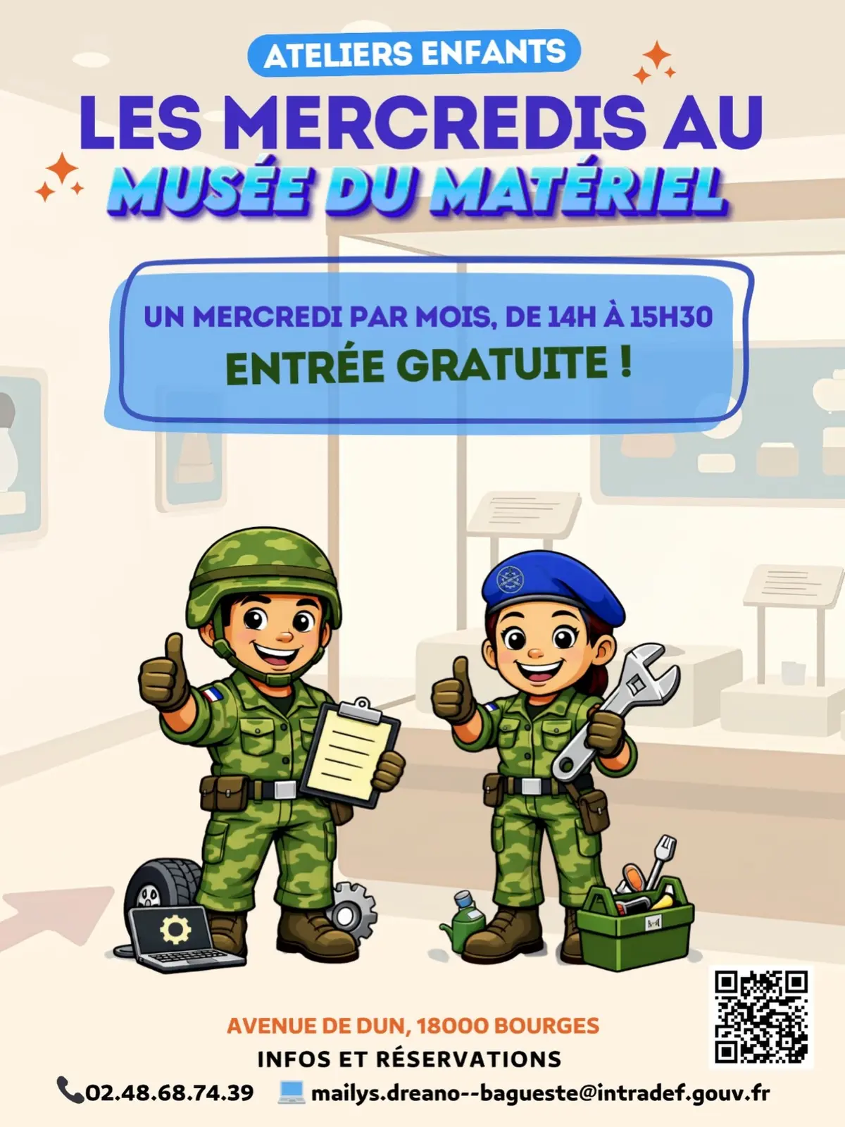 Les Mercredis au Musée - Atelier Et Par Saint-Éloi, Vive le Matériel !