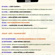 Les Mercredis au Musée - Atelier Mon Métier, Mon Insigne