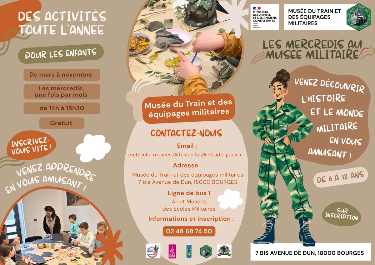 Les mercredis au musée militaire