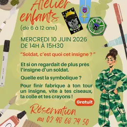 Les mercredis au musée militaire : Soldat, c'est quoi cet insigne ?