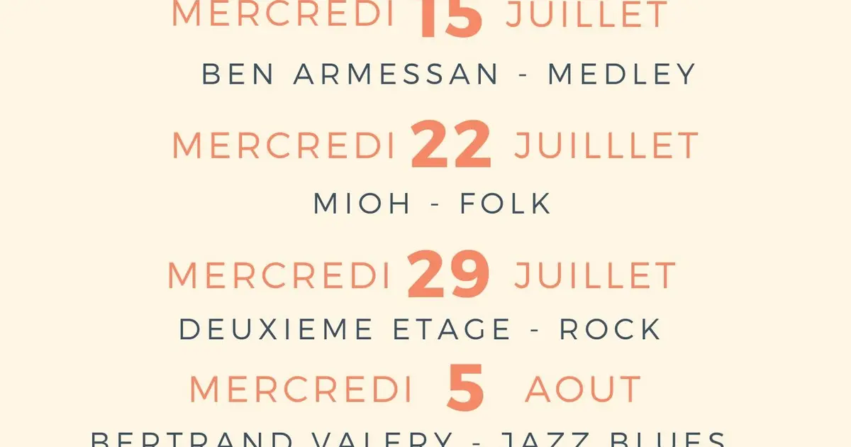 Les mercredis de l'été - Bertrand Valéry