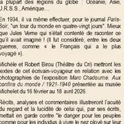 Les mercredis de Michelet: Le Français qui a le plus voyagé