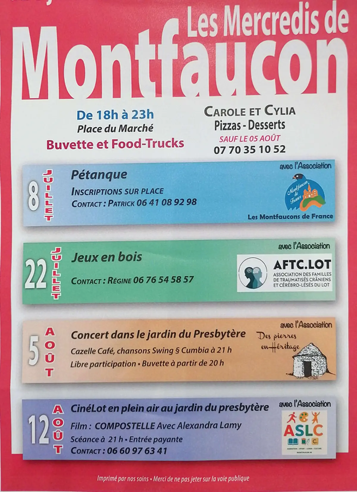 Les mercredis de Montfaucon