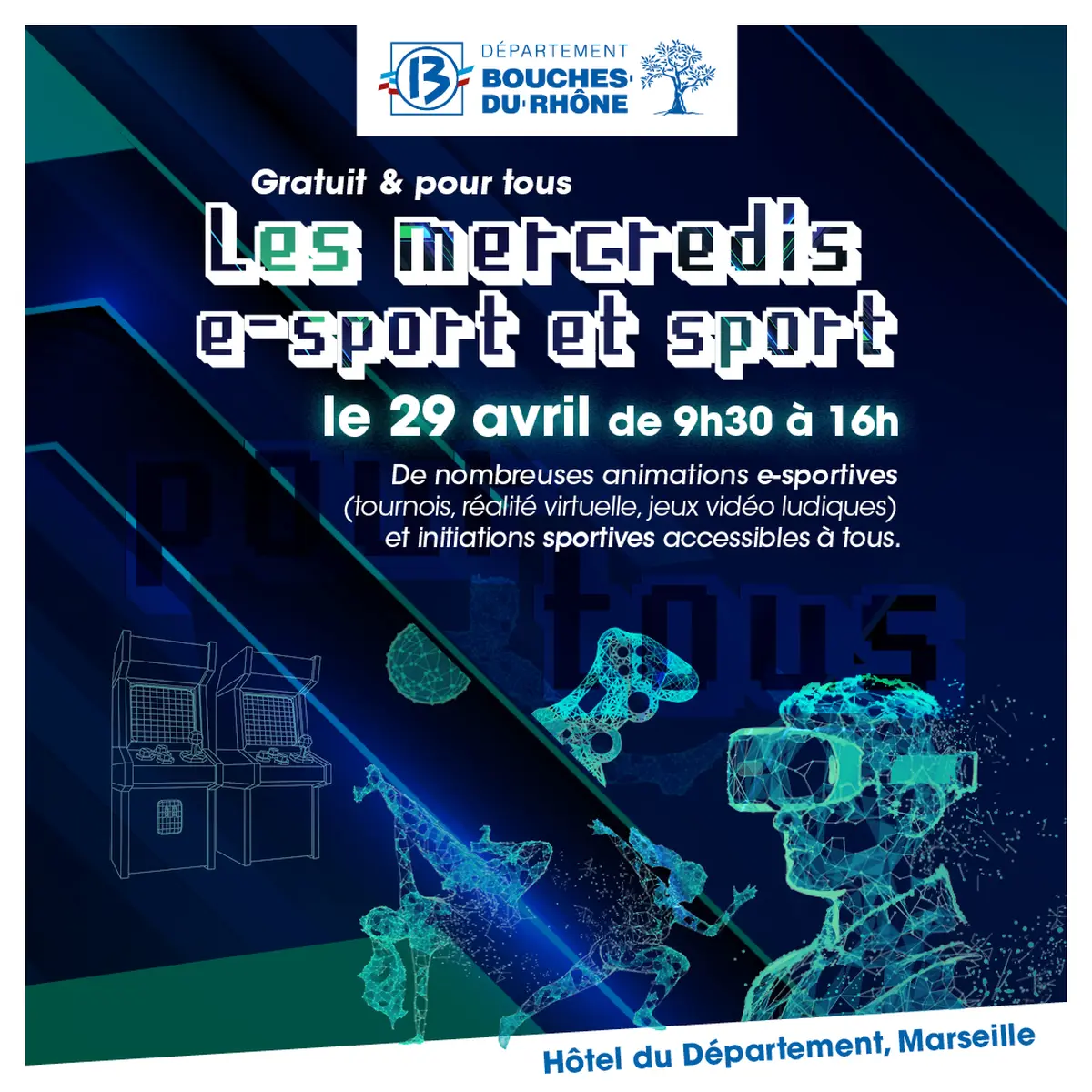 Les mercredis du sport et e-sport pour tous