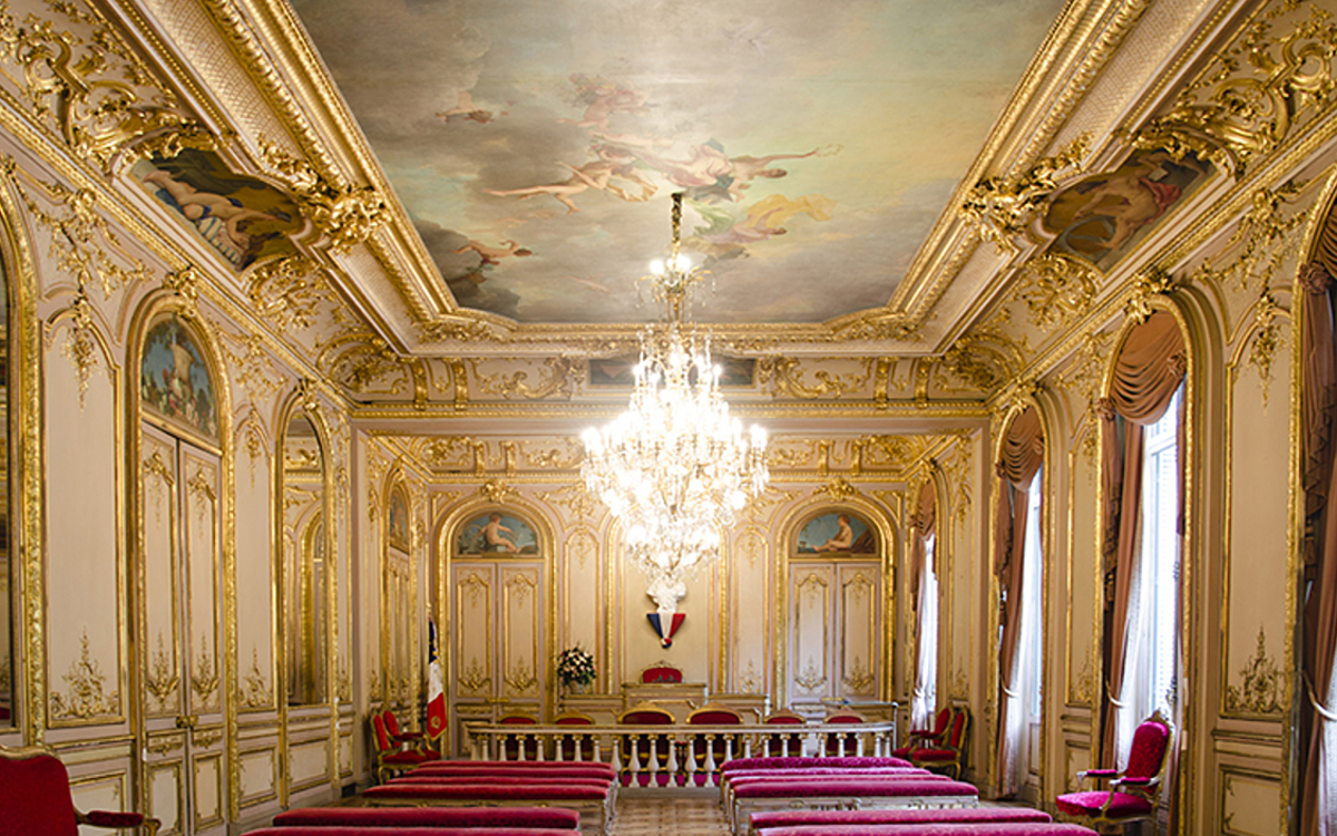 Mairie du 8e - Salle des mariages